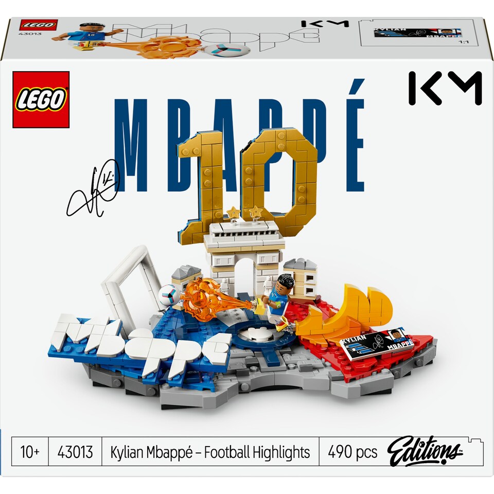 obrázok 1 z LEGO Editions 43013 Kylian Mbappé - Hviezdne momenty futbalu