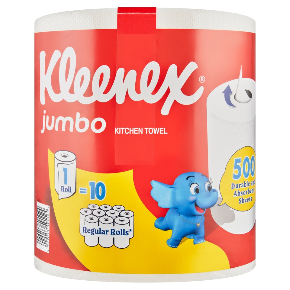Obrázek 1 pro produkt Kleenex Jumbo kuchyňské utěrky 500 ks