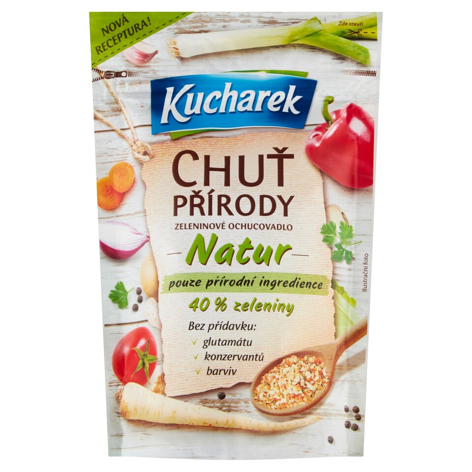 Kucharek Taste of Nature Vegetables Seasoning Natur 150g