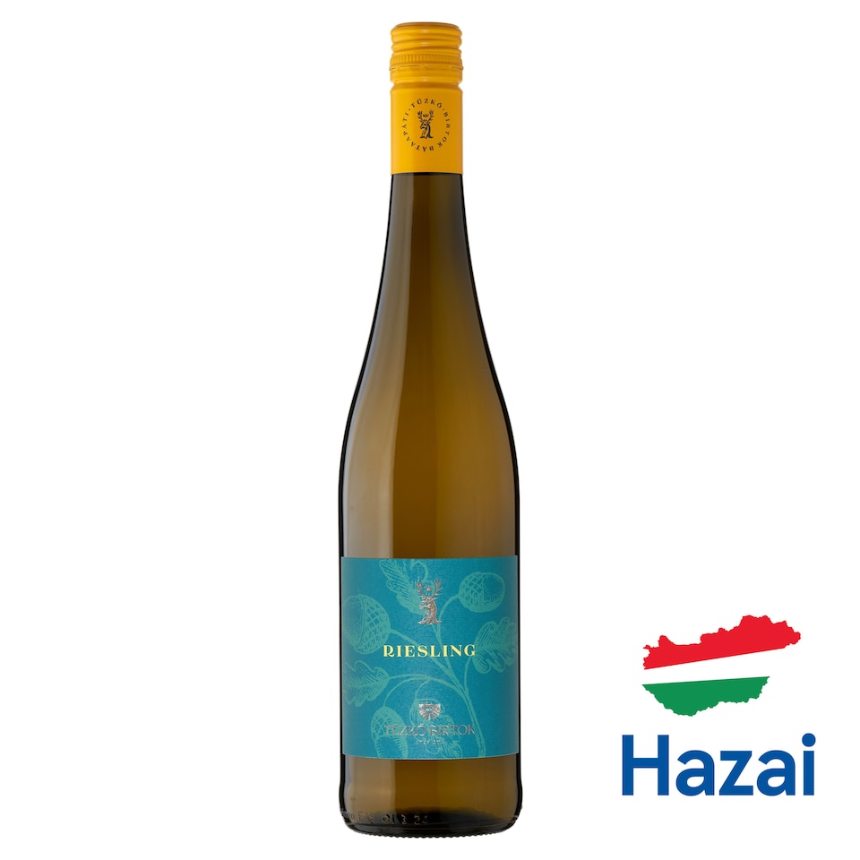 Tűzkő Pannon Rajnai Rizling száraz fehérbor 12,5% 750 ml