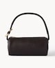image 1 of SACHA Textured Shoulder Bag in Chocolate