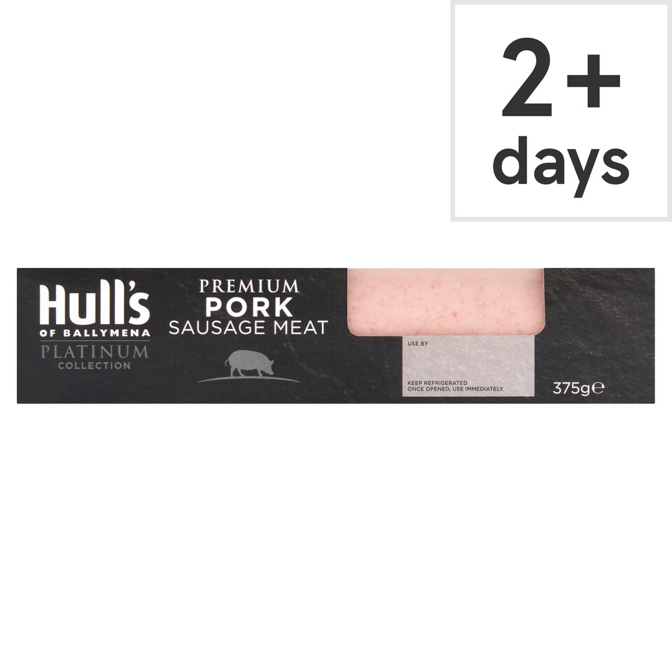 Hull's Premium Pork Sausage Meat 375g