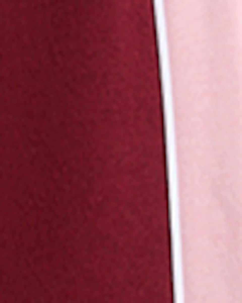 image 1 of F&F Girls NYC Brooklyn Sweatshirt and Joggers Set in Burgundy