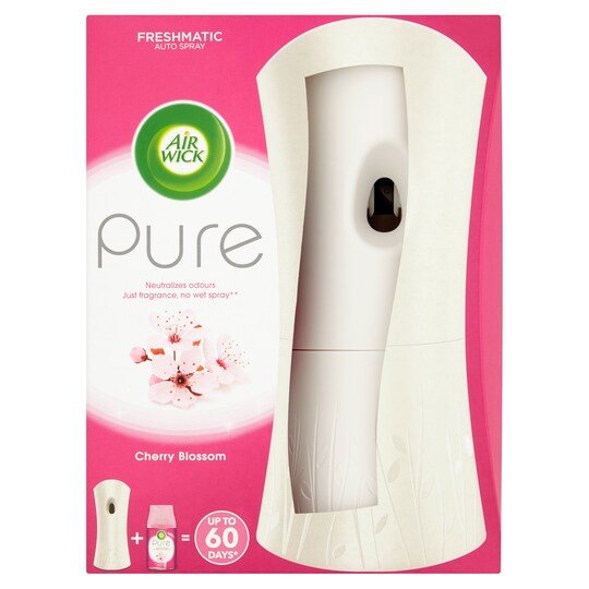 Airwick Air Freshener Freshmatic Pure Cherry Kit Tesco Groceries