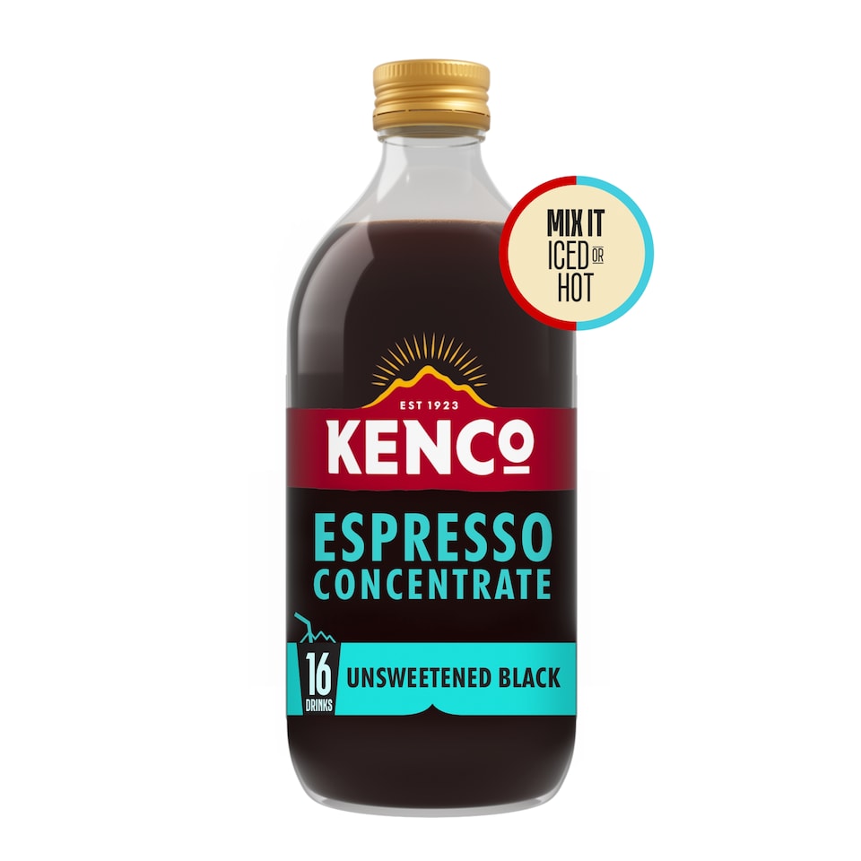 image 1 of KENCO ICED HOT ESPRESSO CONCENTRATE BLACK 485ML
