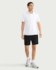 image 1 of F&F Active ULTRARUN Side Stripe Shorts in Black