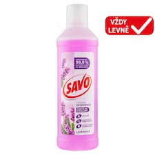 Savo Bez chloru Na podlahy Levandule 1000ml