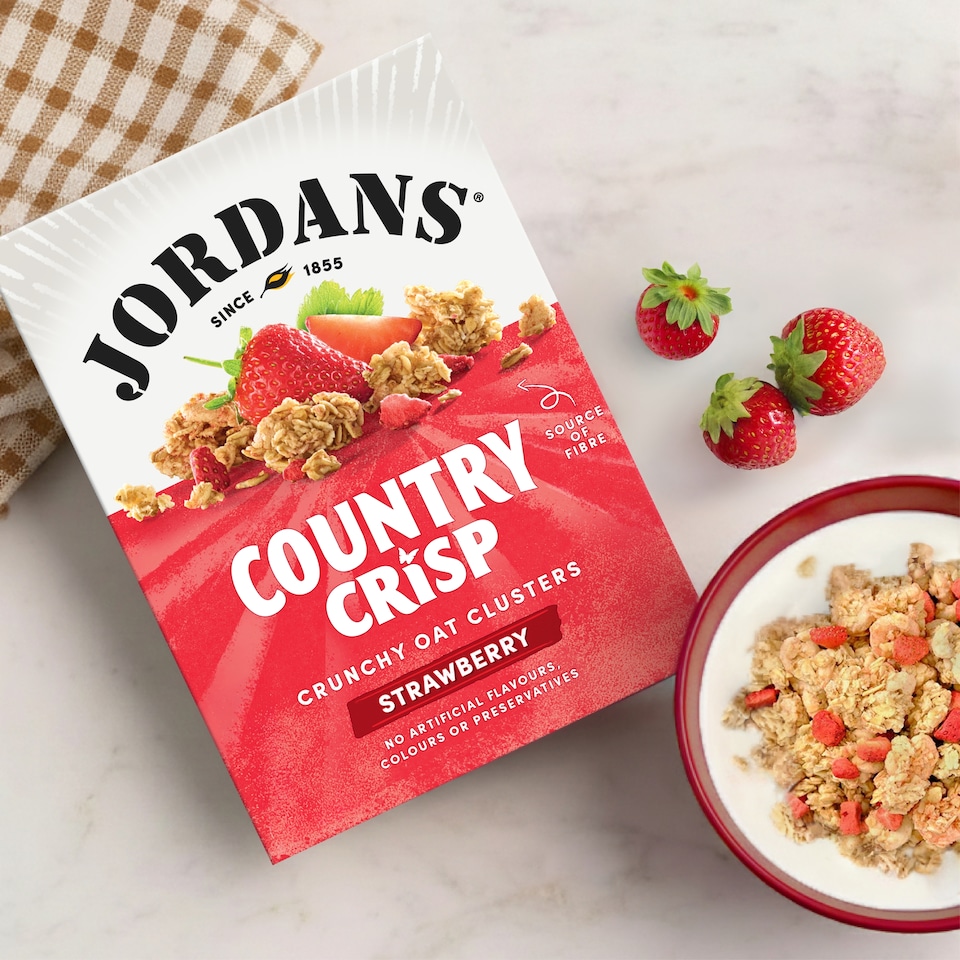 image 1 of Jordans Country Crisp Strawberries Cereal 450g