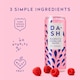 image 3 of Dash Raspberry Sparkling Water 4 x 330ml