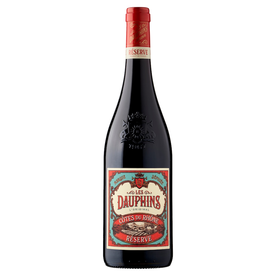 image 1 of Les Dauphins Cotes Du Rhone 75Cl
