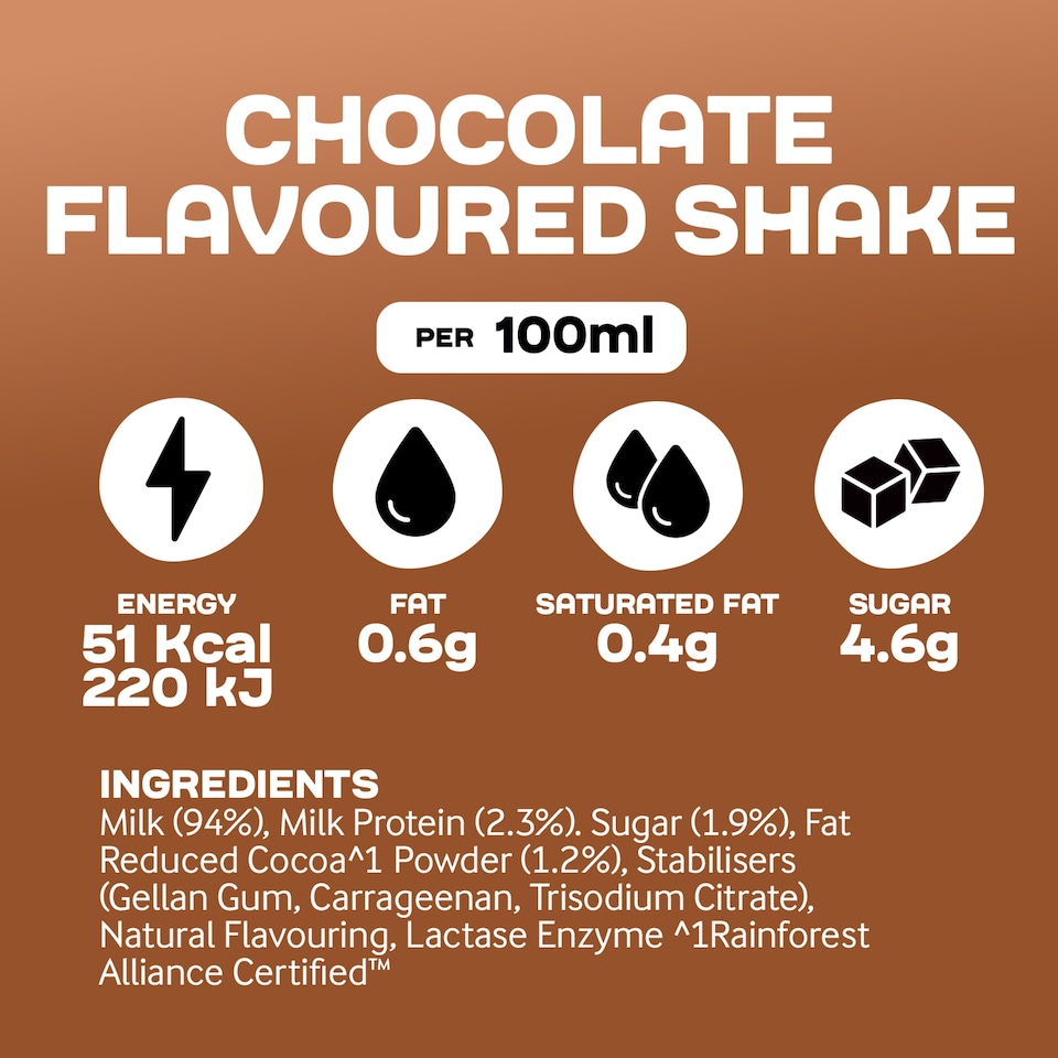 image 1 of Arla Protein Chocolate Milk Shake 482ml