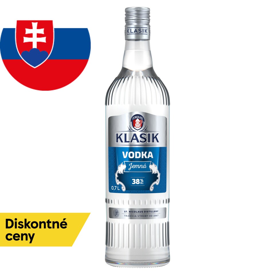 St. Nicolaus Classic Vodka Fine 38% 0.7 L