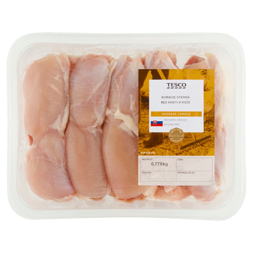 Tesco Boneless and Skinless Chicken Thighs