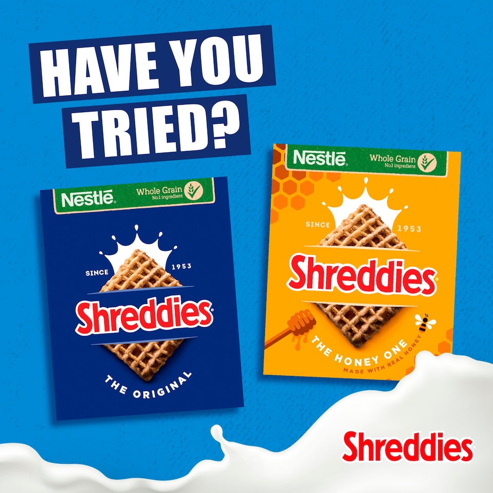 image 1 of Nestle Shreddies Frosted Cereal 560G