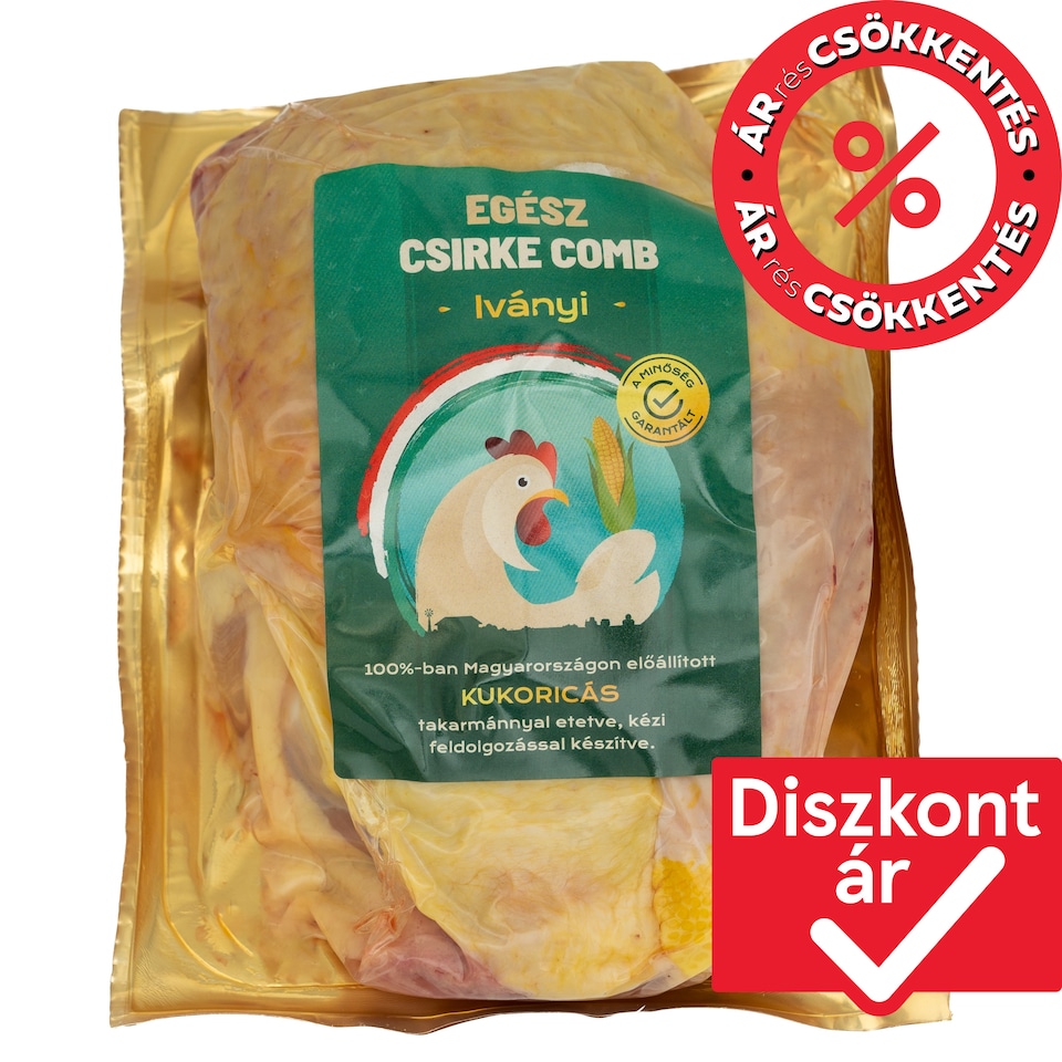 Iványi kukoricás csirke comb