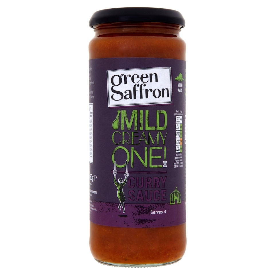 Green Saffron Curry Cook In Sauce Mild 460G