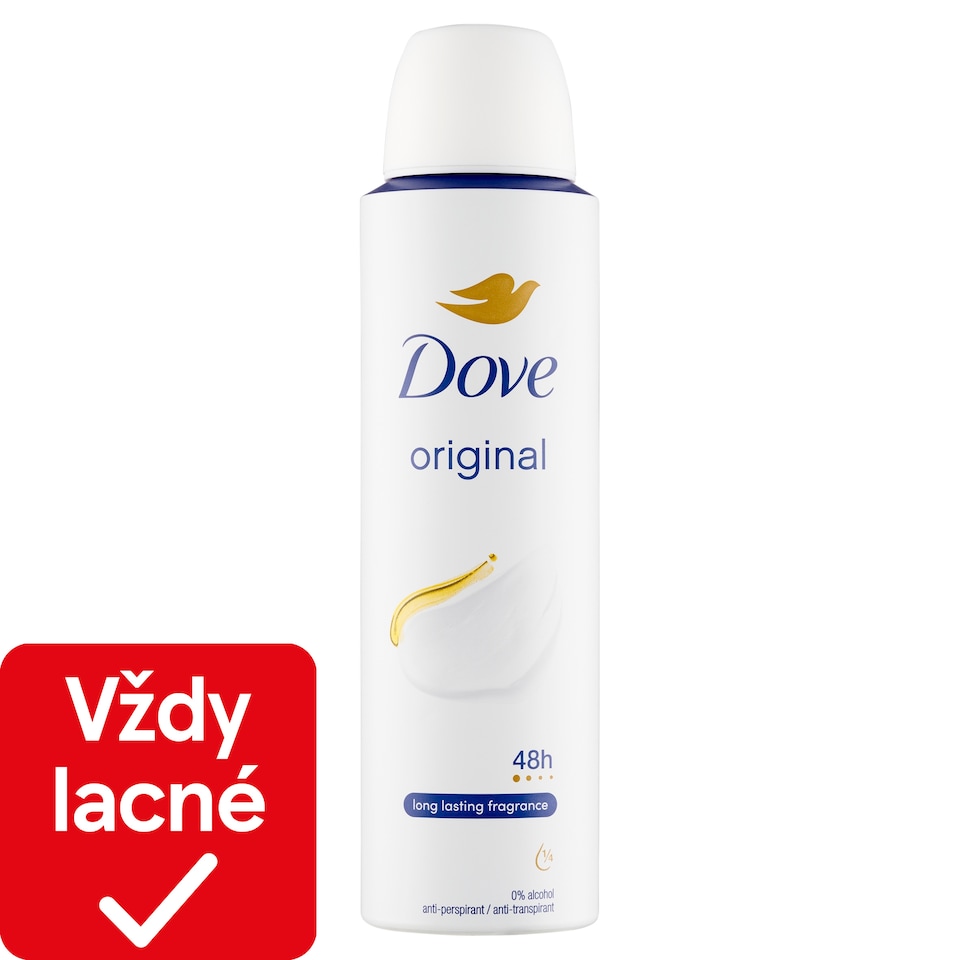 obrázok 1 z Dove Original Antiperspirant sprej 150 ml