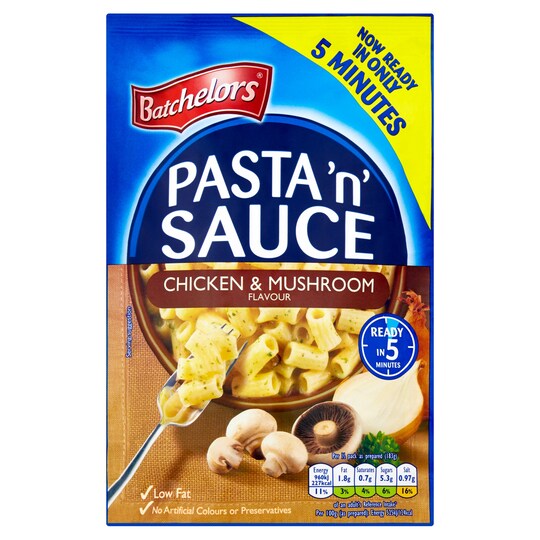 Batchelors Pasta 'N' Sauce Chicken & Mushroom 110G