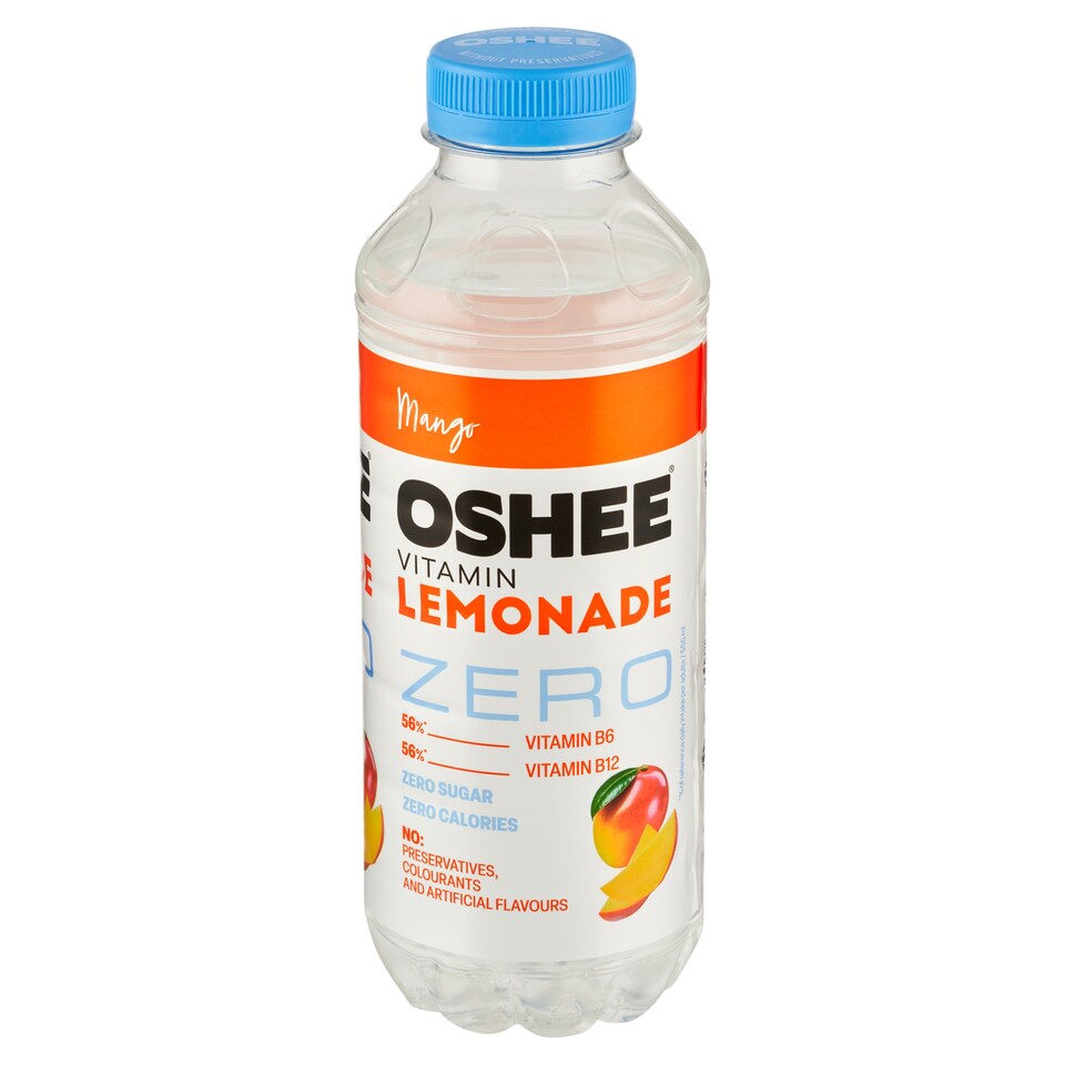 Oshee Nesýtený nealkoholický nápoj s príchuťou mango 555 ml