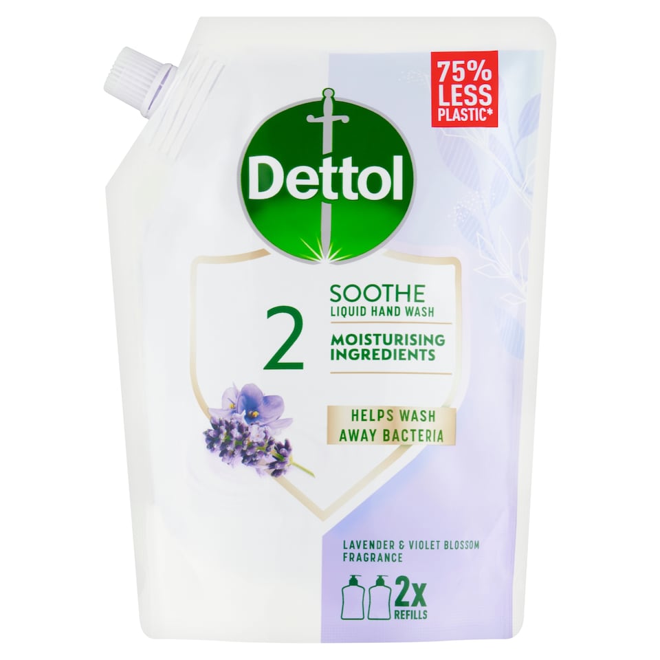 image 1 of Dettol Liquid Soap Soothing Lavender Refill 500 ml