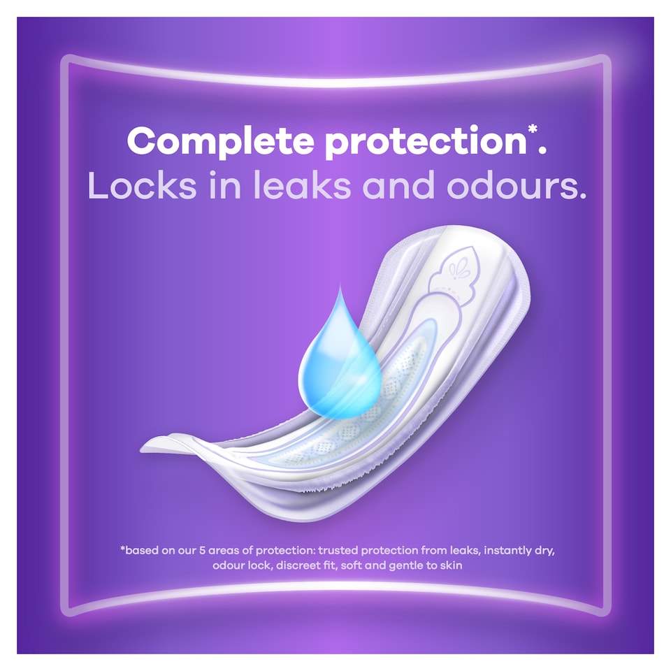 image 1 of Always Discreet Long Incontinence Pads 20 Pack