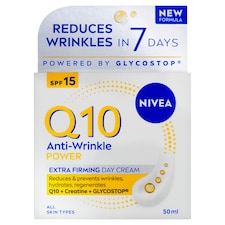 Nivea Q10 Power Spevňujúci denný krém proti vráskam OF 15 50 ml