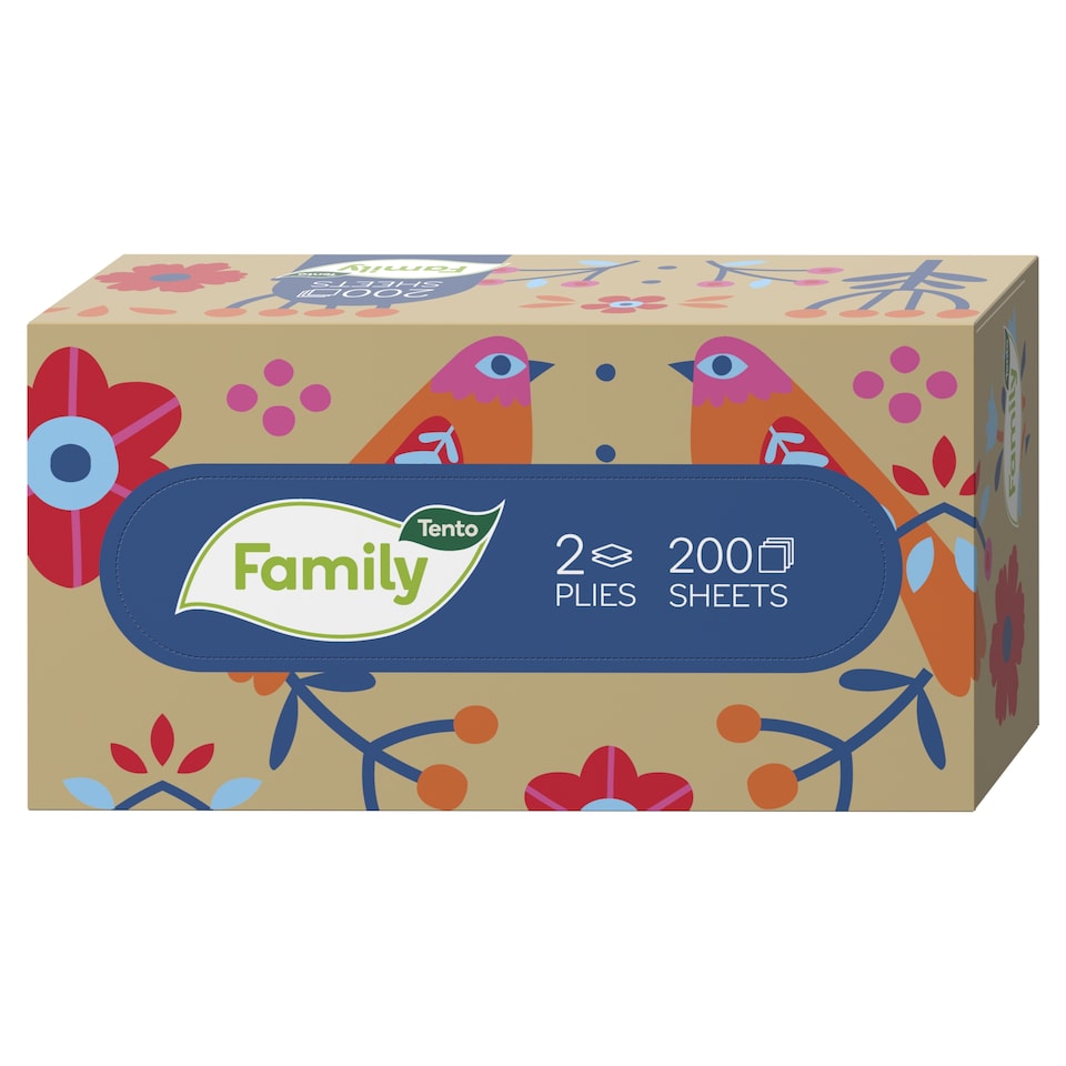 obrázok 1 z Tento Family Kozmetické utierky 2 vrstvové 200 ks