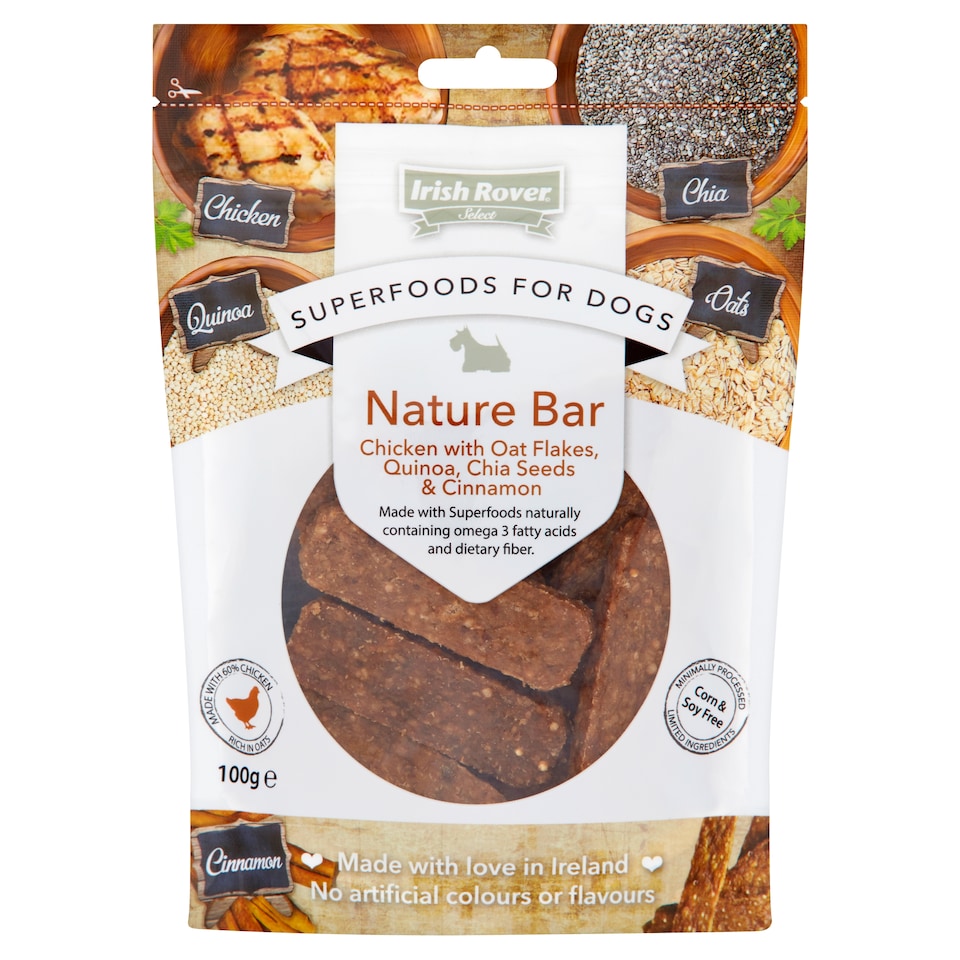 Irish Rover Sprf Min Nture Bar World Taste Quinoa+ Ots 100G