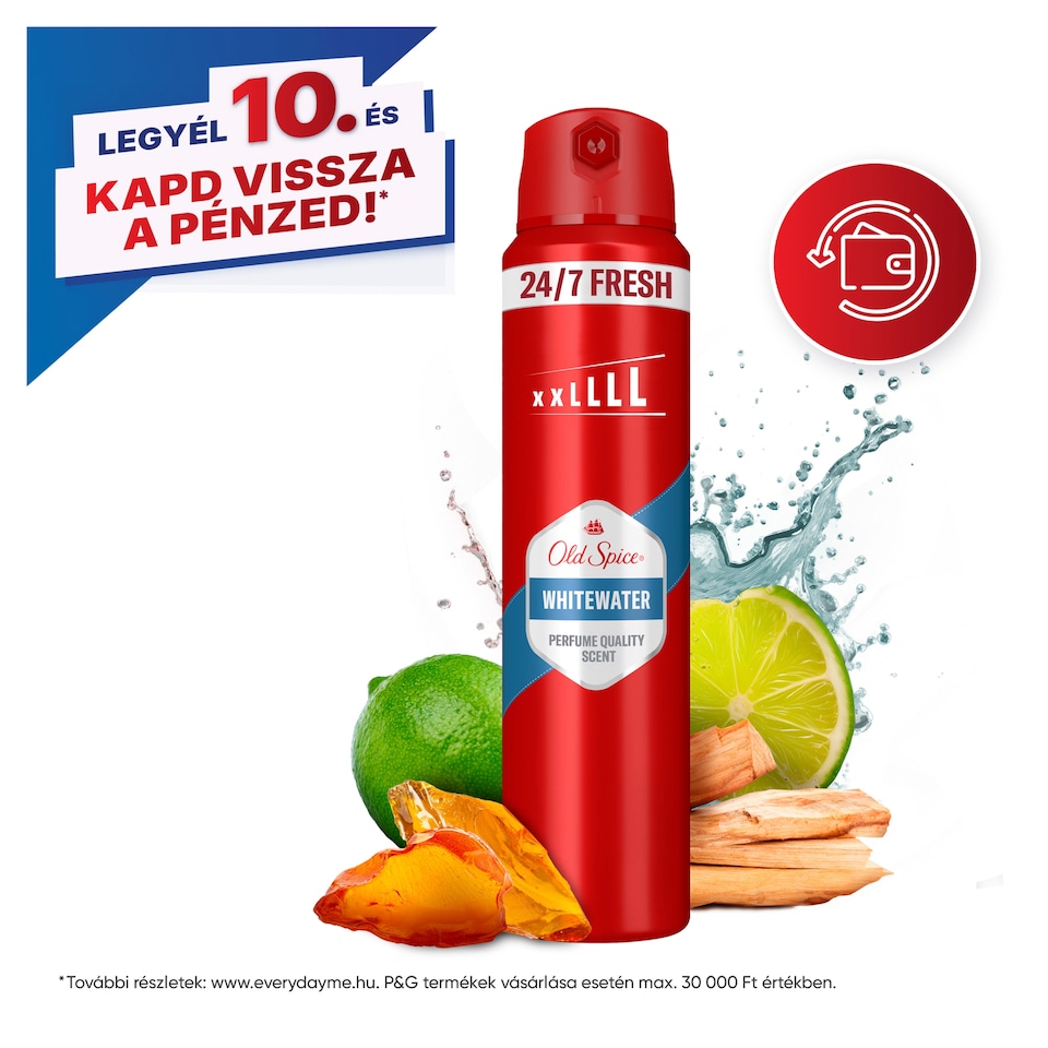 image 1 of Old Spice Whitewater Men's Deodorant Body Spray 250ml