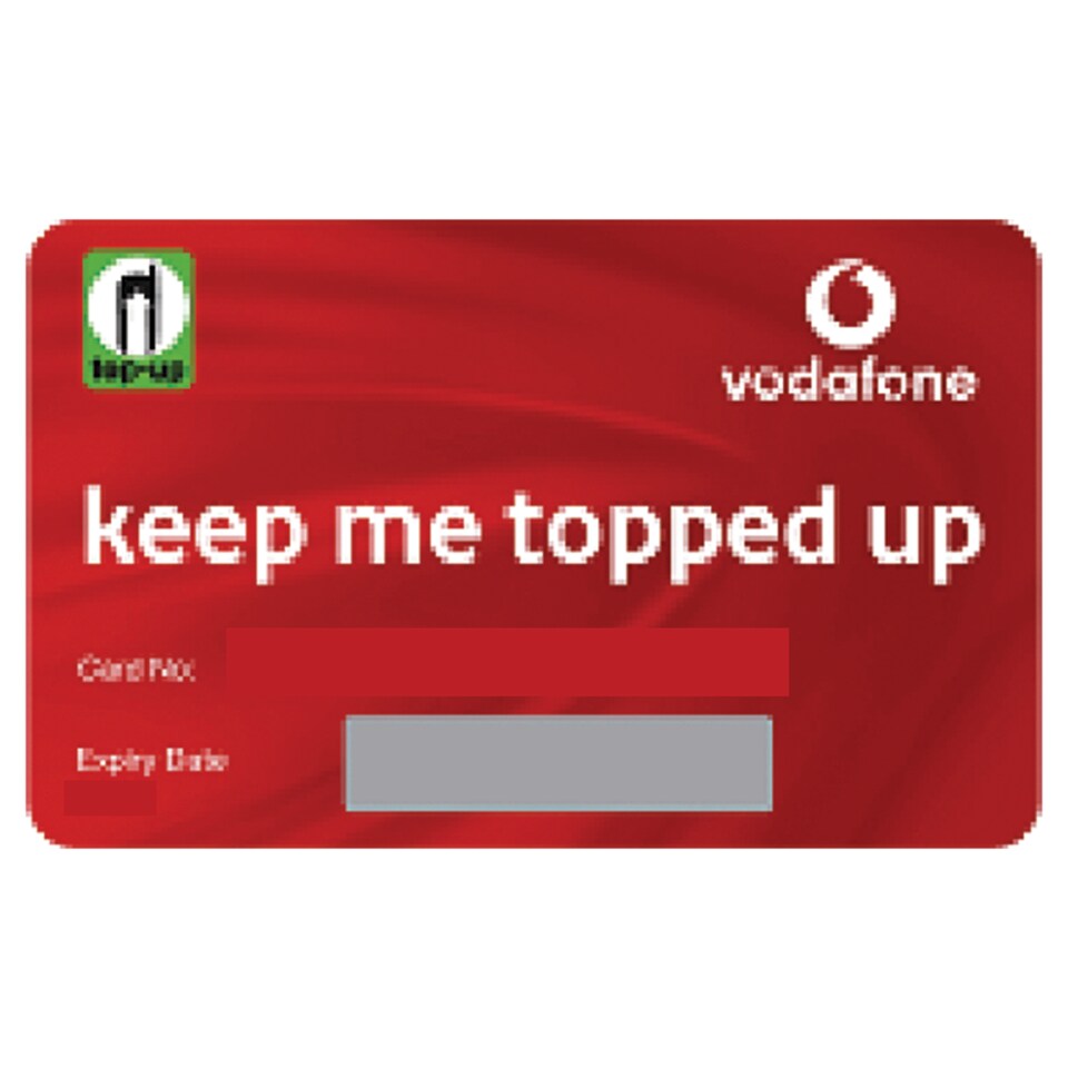 Vodafone E-Voucher £20.00