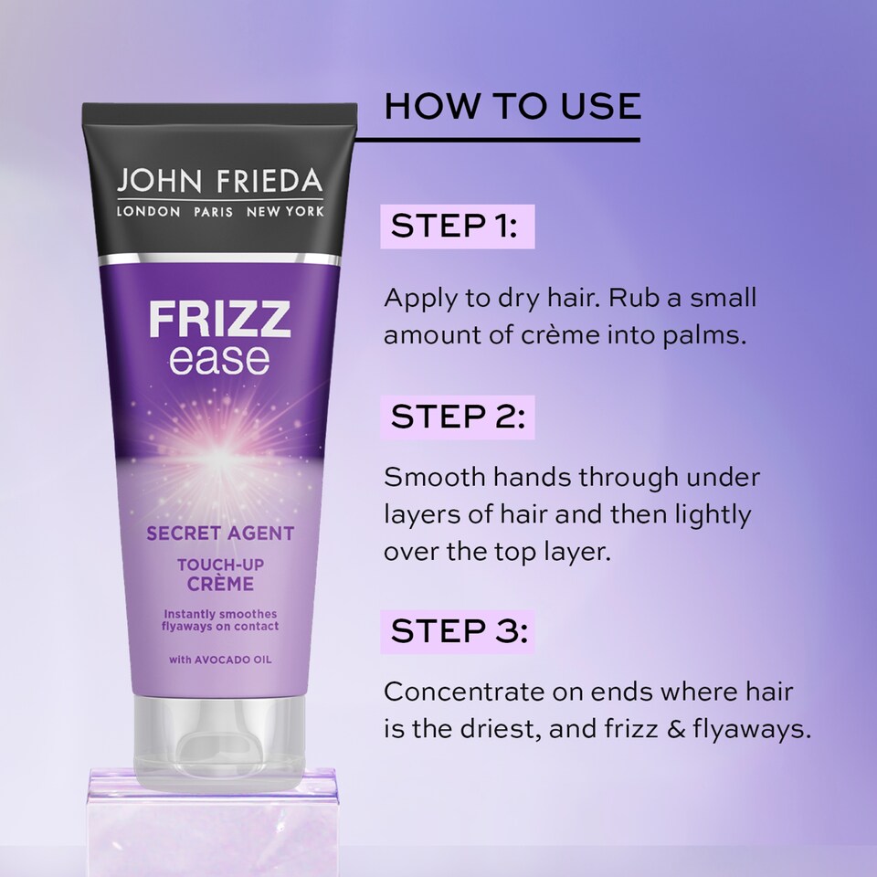 image 1 of John Frieda Frizz Ease Secret Agent Creme 100Ml