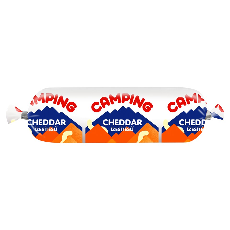 Camping Cheddar-Flavored Spreadable Semi-Fat Processed Cheese 100 g