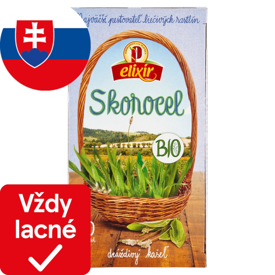 image 1 of Elixír Organic Ribwort Plantain Herbal Tea 20 x 2 g (40 g)