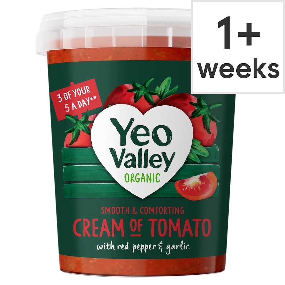 Yeo Valley Organic Cream Of Tomato Soup 400g