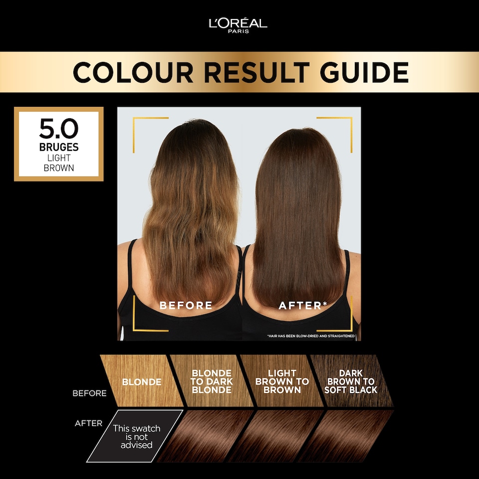 image 1 of L'Oreal Paris Preference 5.0 Bruges Light Brown Permanent Hair Dye