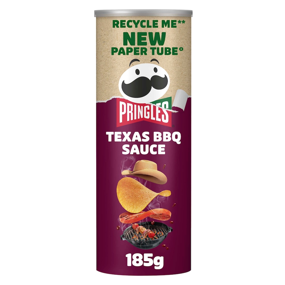 image 1 of Pringles Texas Bbq Crisps 185G