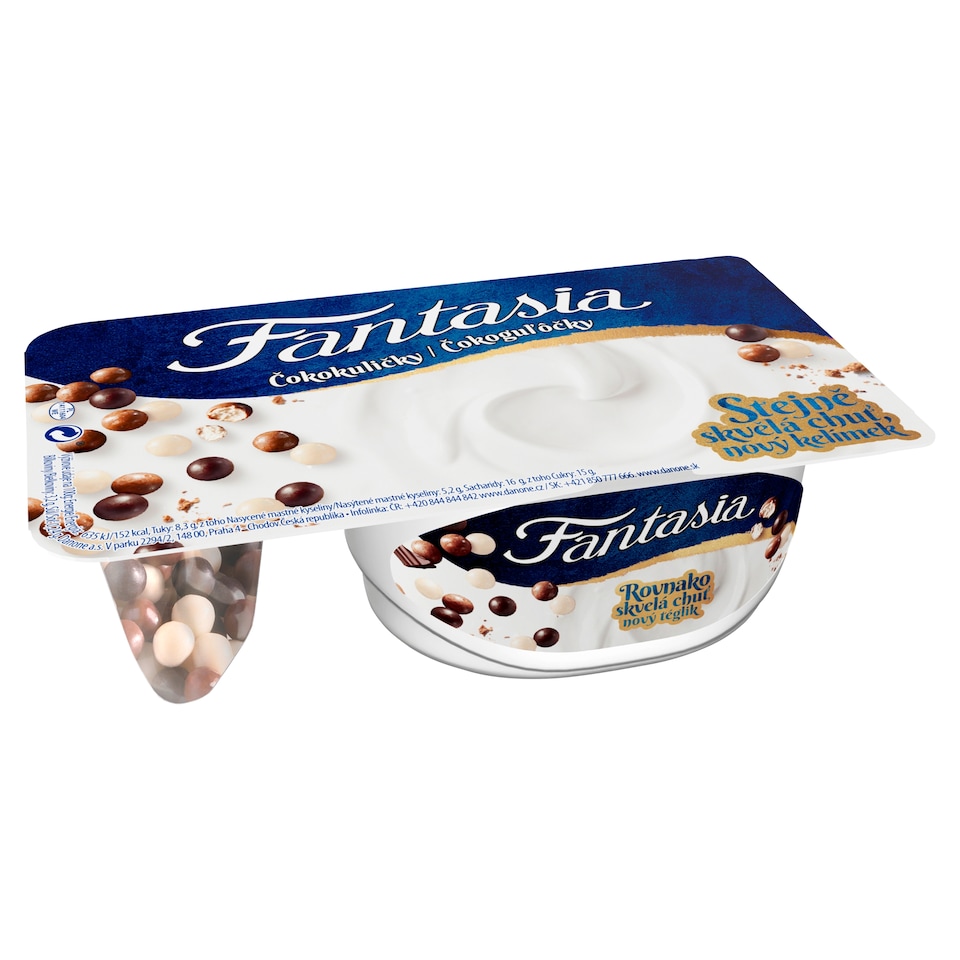 image 1 of Fantasia Yogurt with Chocolate Balls 100g