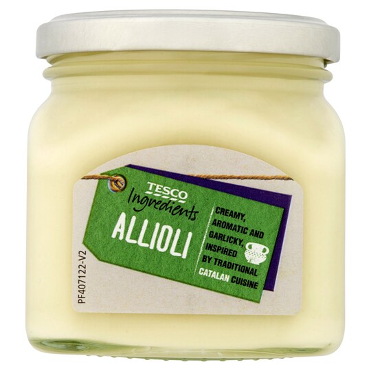 Tesco Ingredients Allioli Sauce 250G Tesco Groceries