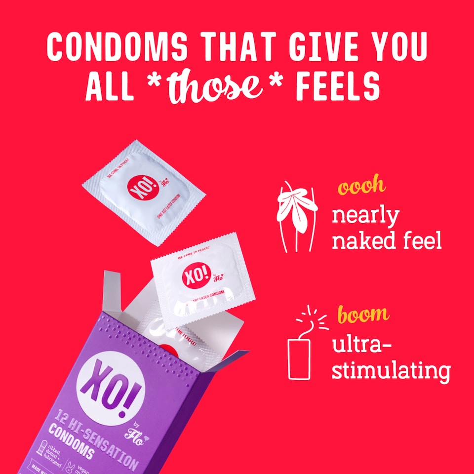image 1 of XO! 12 Hi-Sensation Condoms