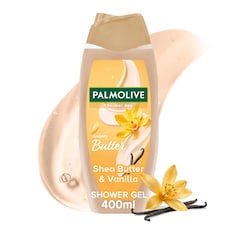 Palmolive Thermal Spa Smooth Butter Shea Butter & Vanilla Shower Gel Body Wash 400ml