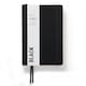 image 1 of Paperchase Agenzio Medium Black Dotted Notebook