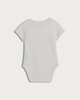 image 2 of F&F Baby Pure Cotton My First Diwali Bodysuit in White