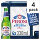 image 1 of Peroni Nastro Azzurro 4X330ml Bottles