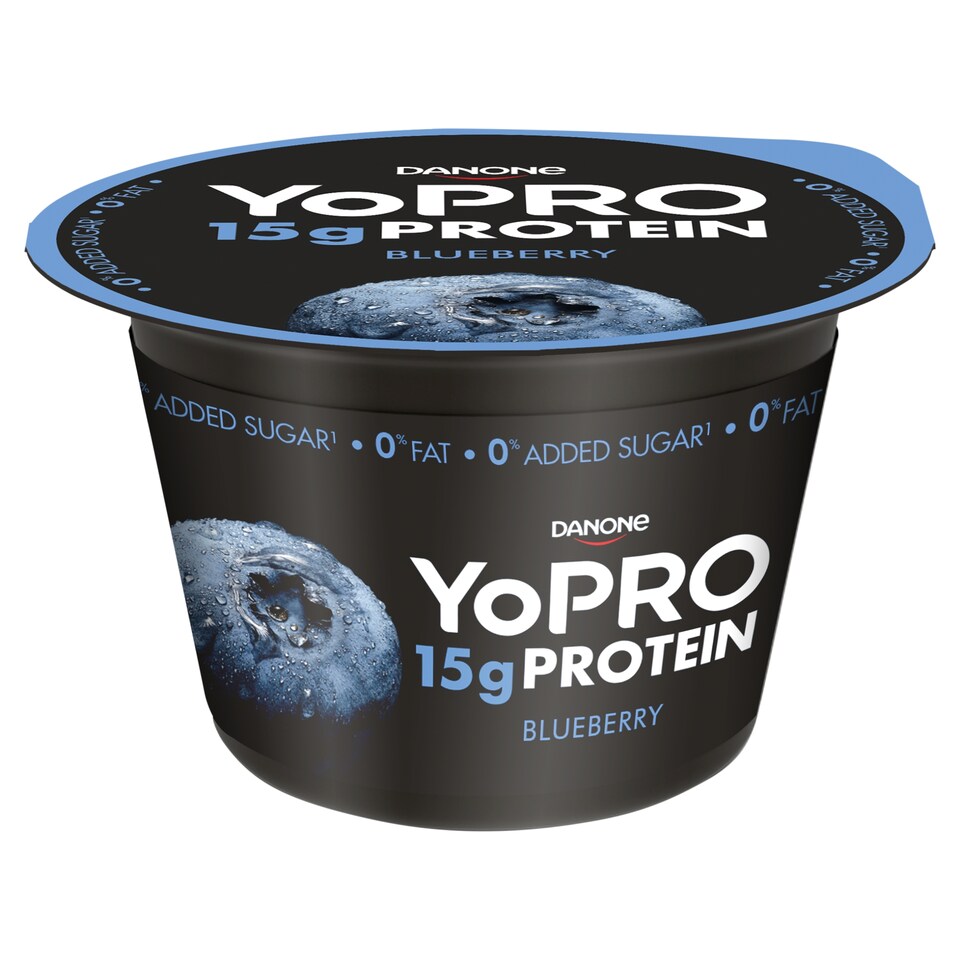 YoPro Odtučnený zakysaný výrobok čučoriedka 160 g