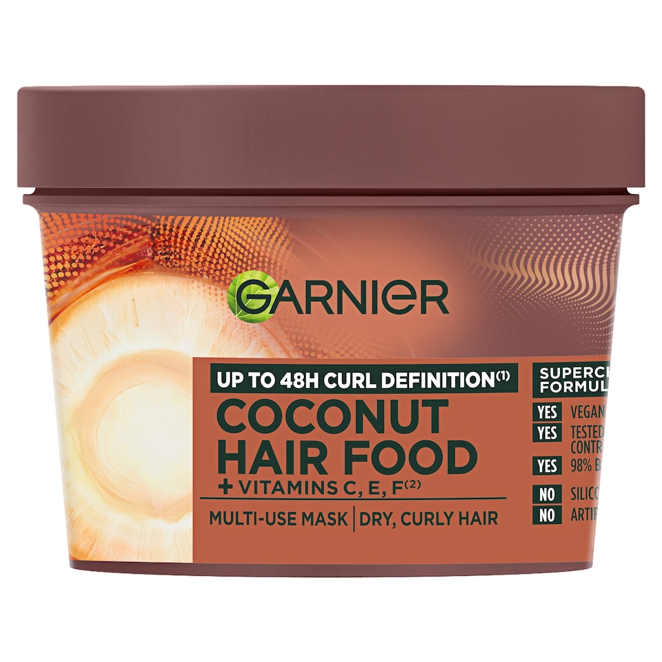 image 1 of Garnier Ultimate Blends Hair Food Coconut 3in1 Mask 400ml