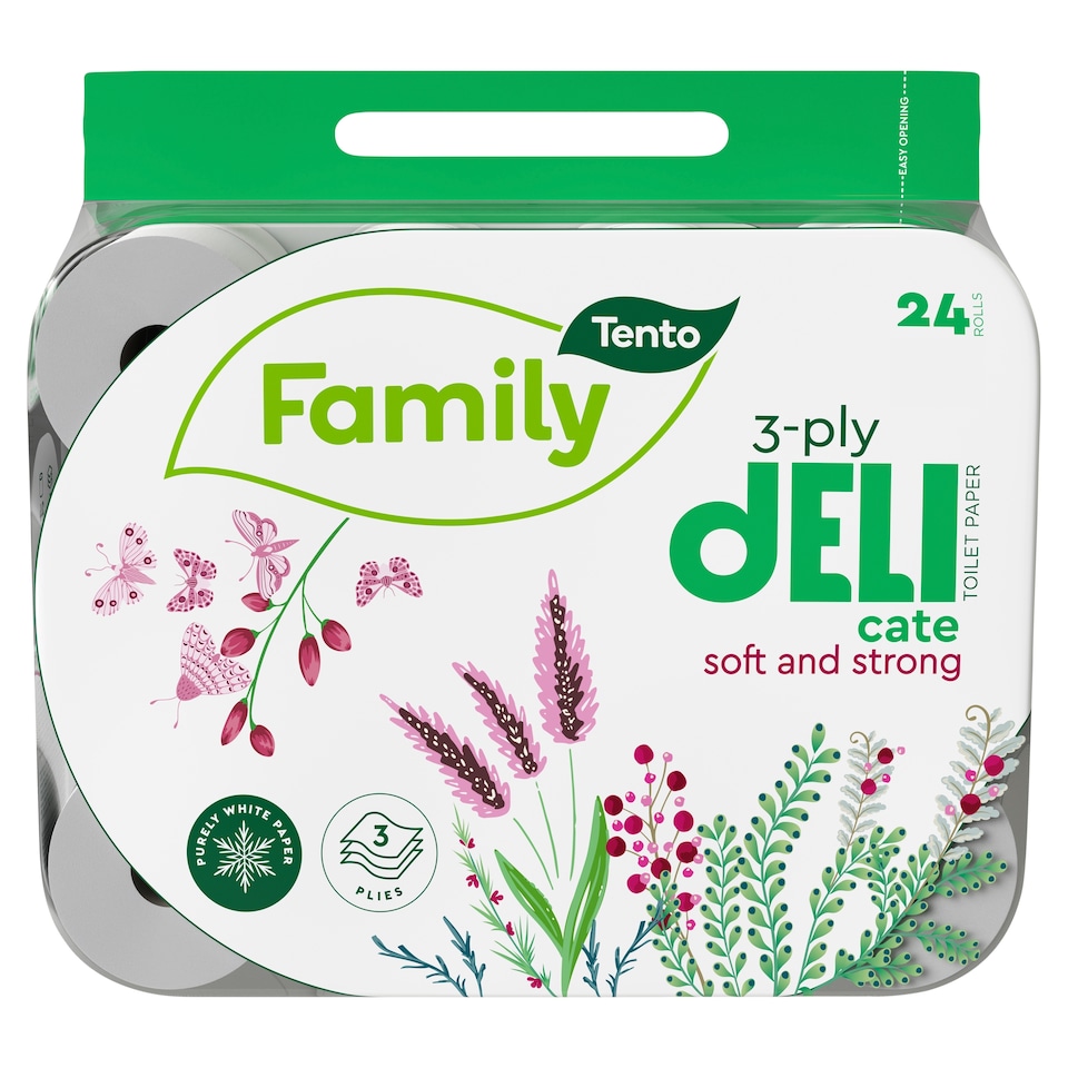 obrázok 1 z Tento Family Delicate toaletný papier 3 vrstvy 24 kotúčov