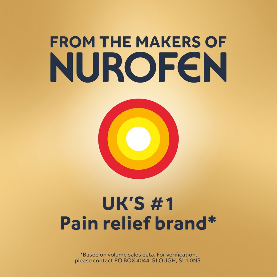 image 1 of Nuromol Dual Action Pain Relief Tablets - Ibuprofen, Paracetamol 12s