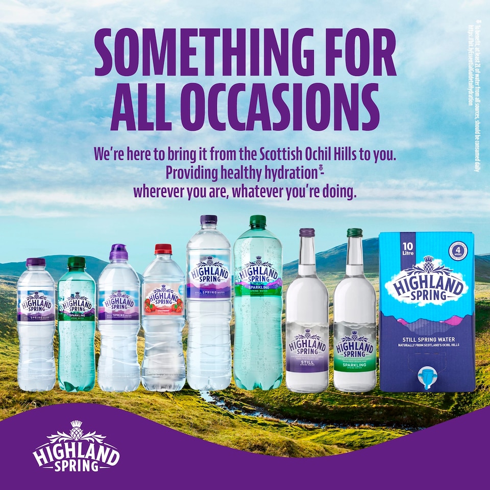 image 1 of Highland Spring Sparkling Water 6 X 1L