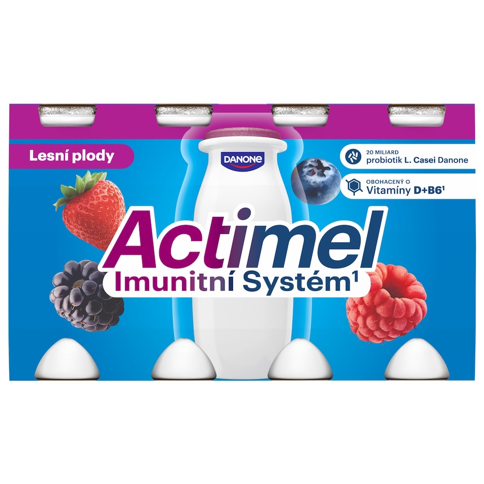 image 1 of ACTIMEL Forest Fruit 8x100g