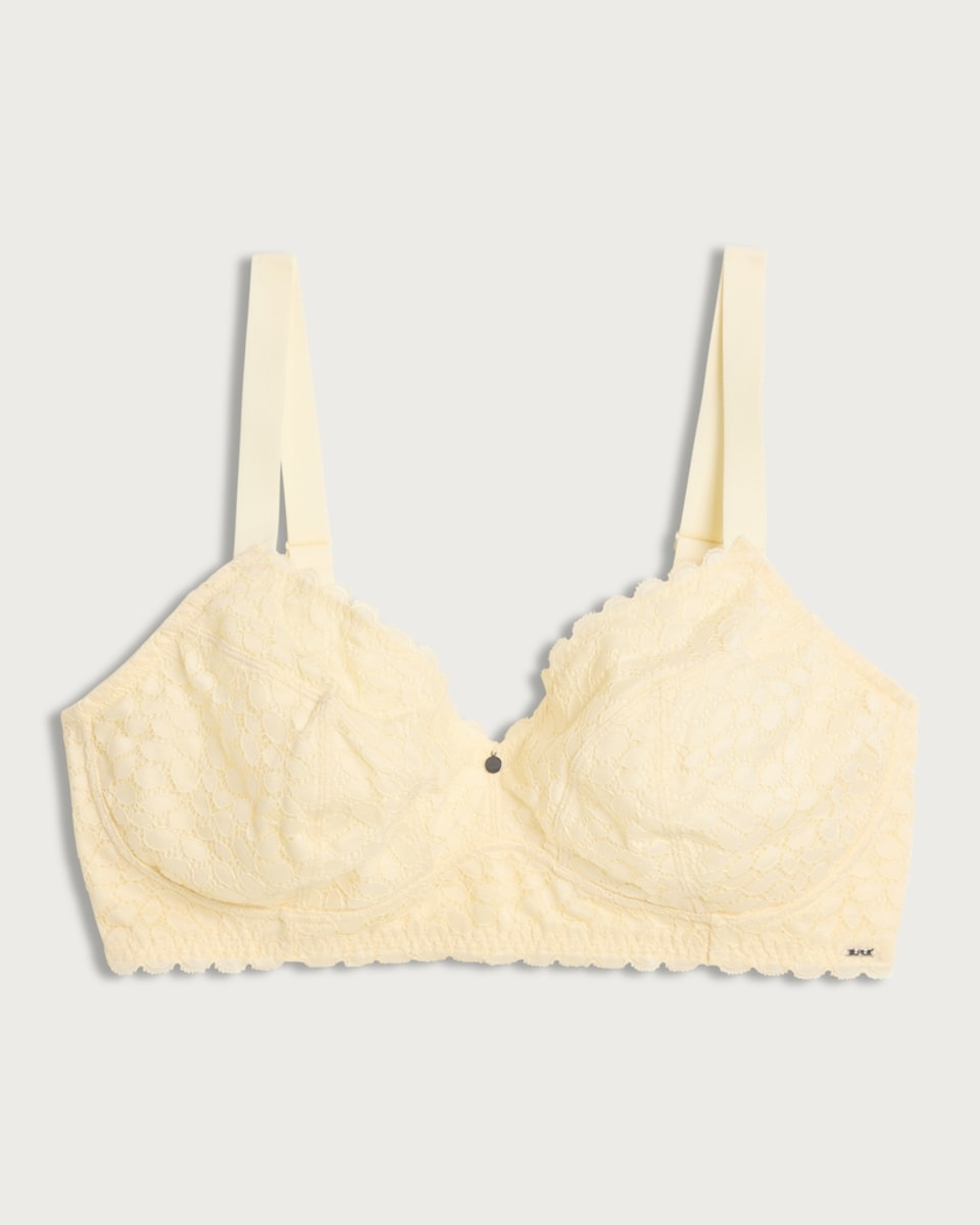 F&F Fuller Bust Non Wired Total Support Bra in Yellow